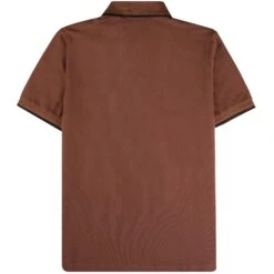 Fred Perry Reissues M12 Twin Tipped Polo Shirt - Burgundy -Stuarts Fashion Store fred perry reissues m12 twin tipped polo shirt burgundy p59471 877414 image