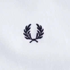 Fred Perry Reissues M12 Twin Tipped Polo - White -Stuarts Fashion Store fred perry reissues m12 twin tipped polo white p49794 647519 image