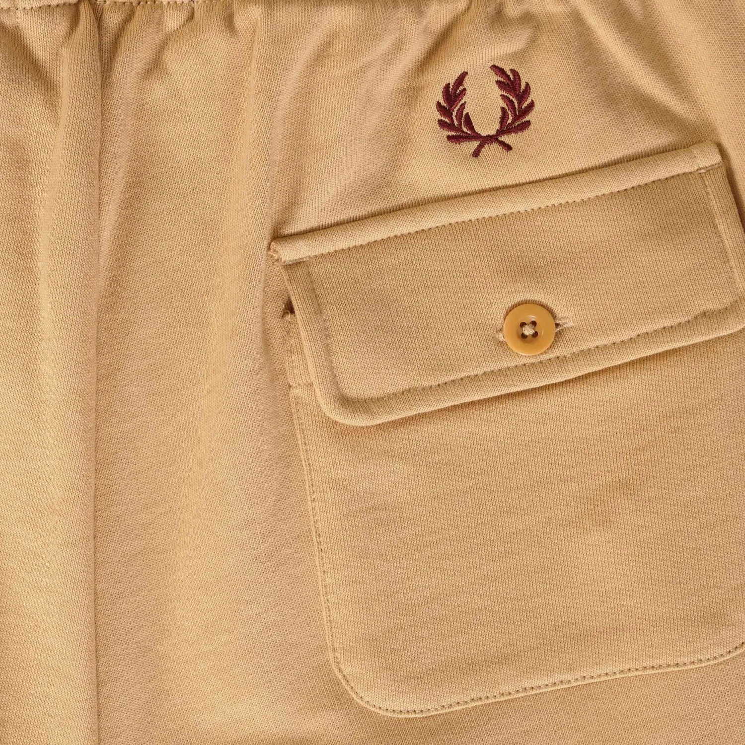 Fred Perry Reissues Pocket Detail Sweat Pants - Desert 3 Fred Perry Reissues Pocket Detail Sweat Pants - Desert - Image 3