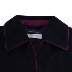 Short Sleeve Overshirt - Black -Stuarts Fashion Store fred perry x nicholas daley short sleeve overshirt black p54363 746738 image