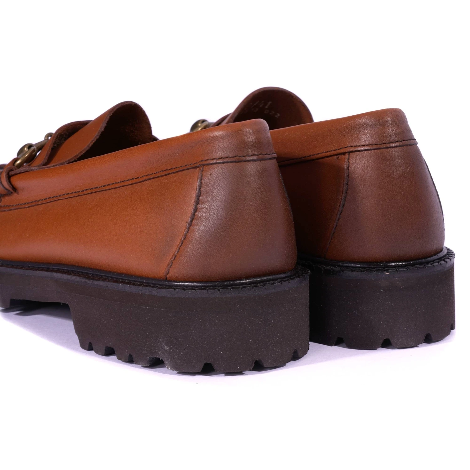 G.H. Bass Weejun 90s Lincoln Burnish Loafers - Tan 4 G.H. Bass Weejun 90s Lincoln Burnish Loafers - Tan - Image 4