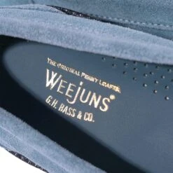 G.H. Bass Weejun Larson - Slate Blue 15 G.H. Bass Weejun Larson - Slate Blue -Stuarts Fashion Store g h bass weejun larson slate blue p55147 771443 image