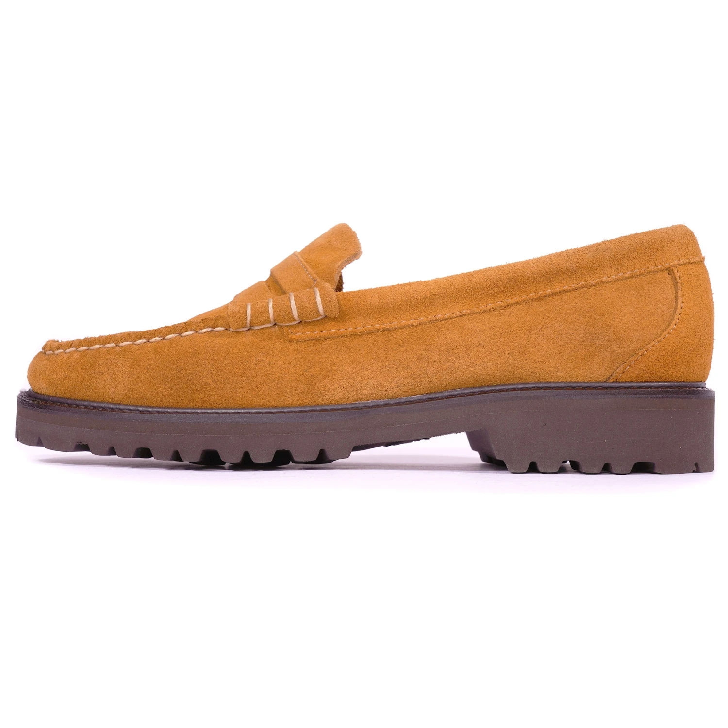 G.H. Bass Weejun Larson - Tan Suede 1 G.H. Bass Weejun Larson - Tan Suede