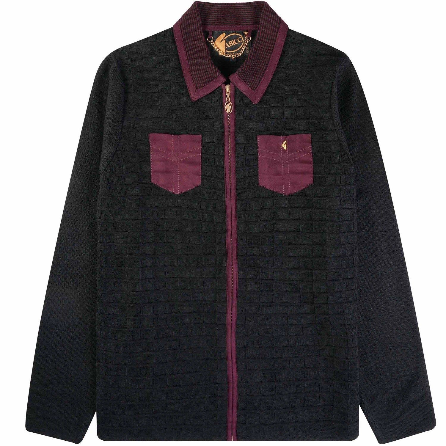 Gabicci Vintage 1973 50th Anniversary Craig Polo Shirt - Black 1 Gabicci Vintage 1973 50th Anniversary Craig Polo Shirt - Black