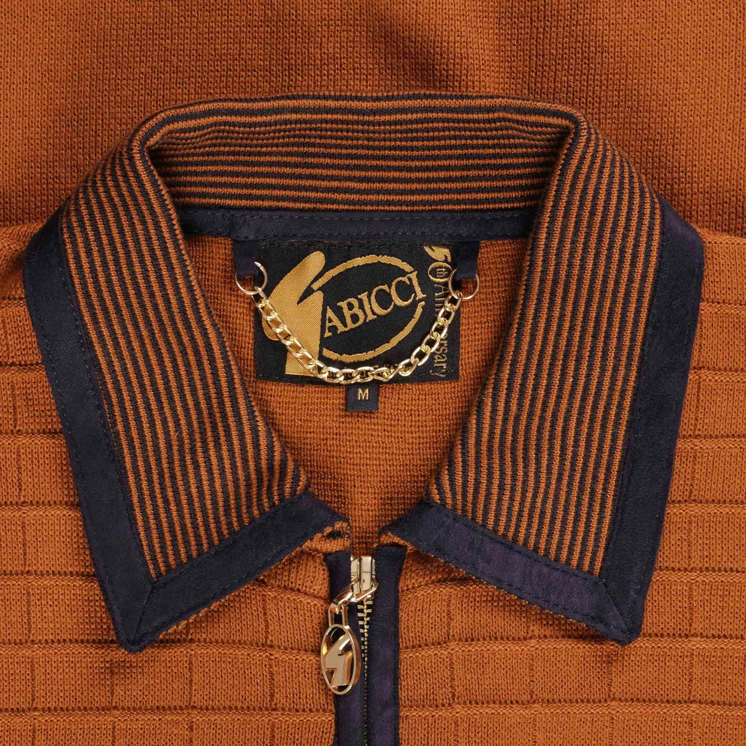 Gabicci Vintage 1973 50th Anniversary Craig Polo Shirt - Toffee 2 Gabicci Vintage 1973 50th Anniversary Craig Polo Shirt - Toffee - Image 2
