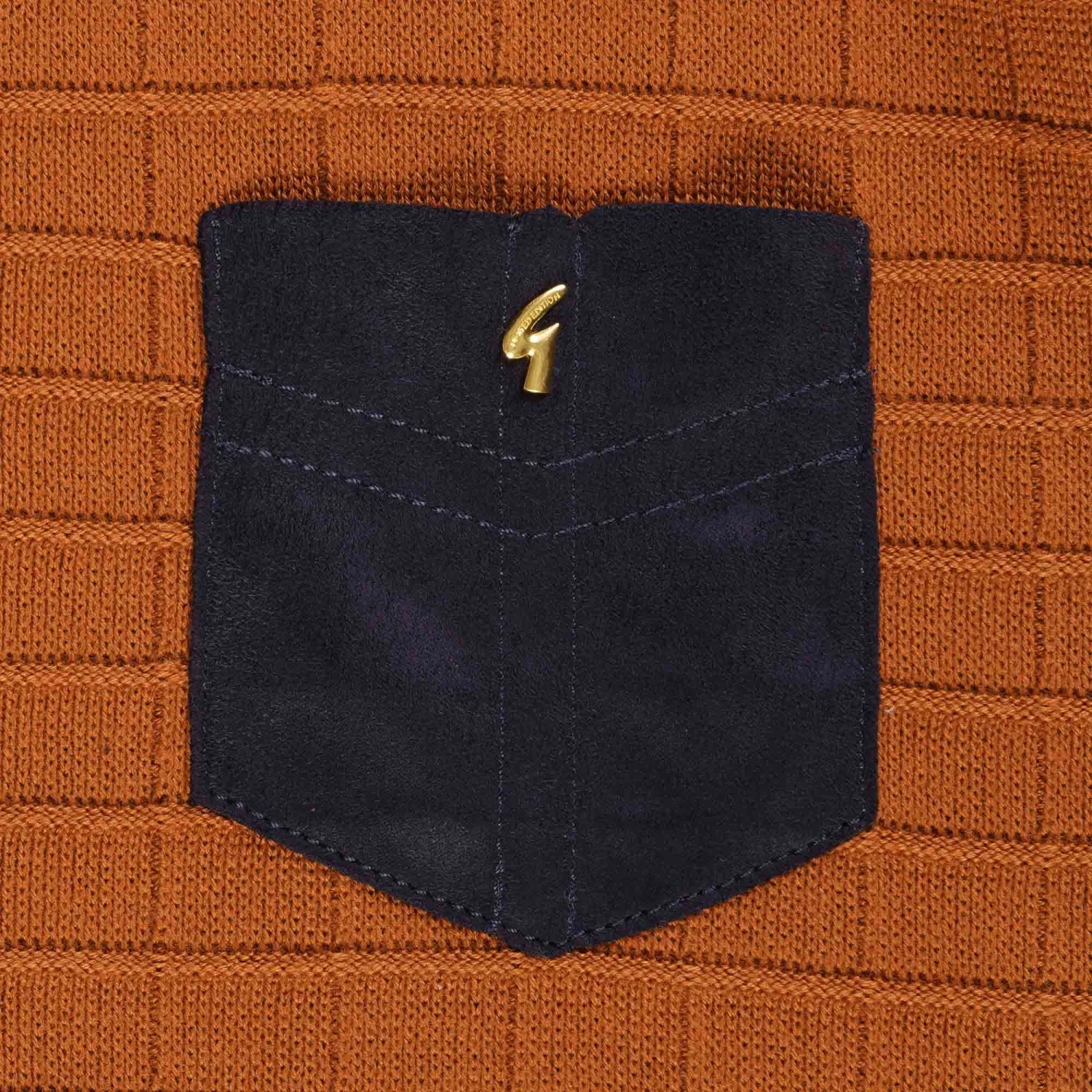 Gabicci Vintage 1973 50th Anniversary Craig Polo Shirt - Toffee 3 Gabicci Vintage 1973 50th Anniversary Craig Polo Shirt - Toffee - Image 3