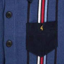 Gabicci Vintage 1973 50th Anniversary Fulkirk Shirt - Navy -Stuarts Fashion Store gabicci vintage 1973 50th anniversary fulkirk shirt navy p58732 856897 image