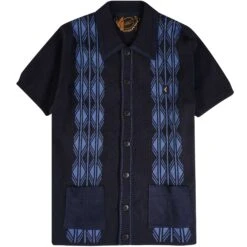 Gabicci Vintage 1973 50th Anniversary Idol Shirt - Navy