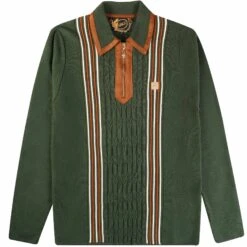 Gabicci Vintage 1973 50th Anniversary Norman Polo Shirt - Forest