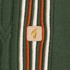 Gabicci Vintage 1973 50th Anniversary Norman Polo Shirt - Forest -Stuarts Fashion Store gabicci vintage 1973 50th anniversary norman polo shirt forest p60785 902303 image