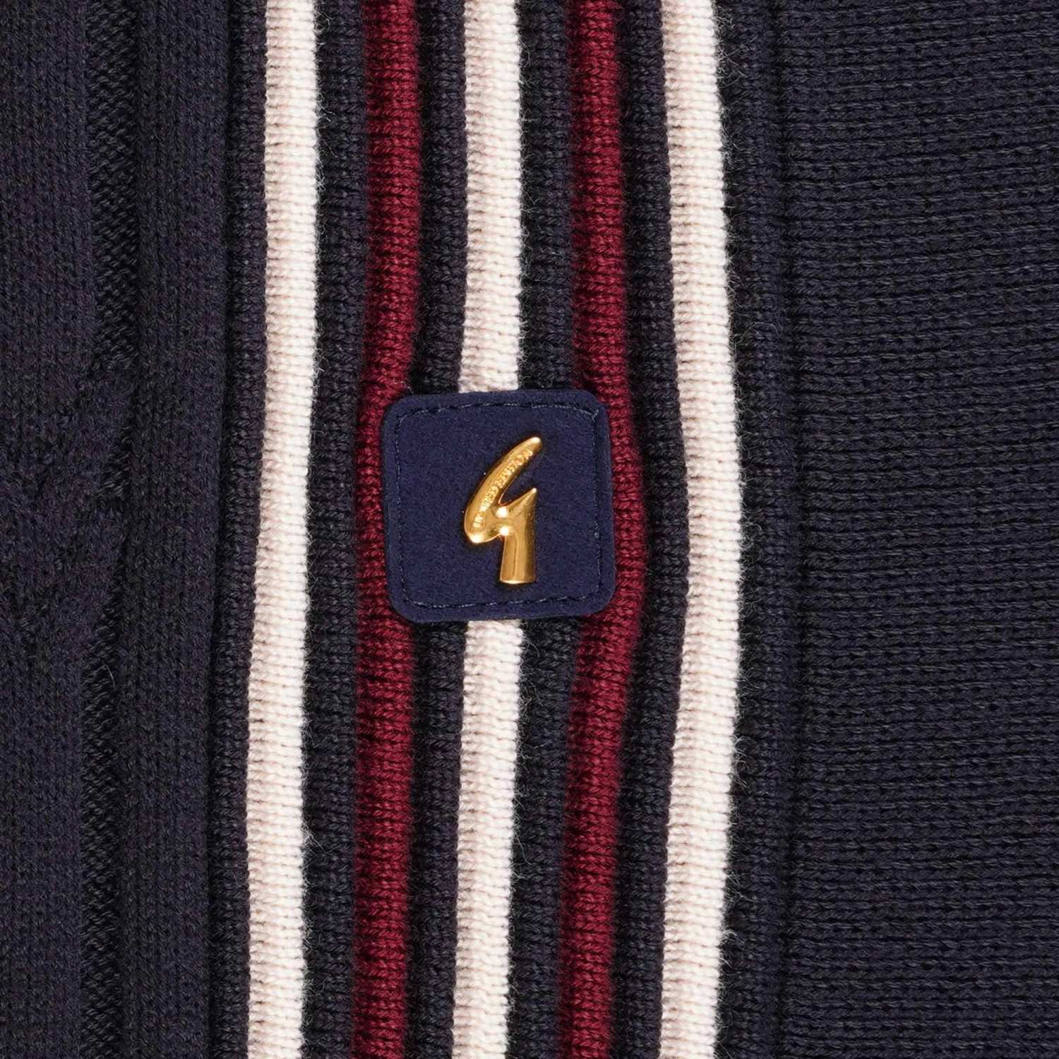 Gabicci Vintage 1973 50th Anniversary Norman Polo Shirt - Navy 3 Gabicci Vintage 1973 50th Anniversary Norman Polo Shirt - Navy - Image 3