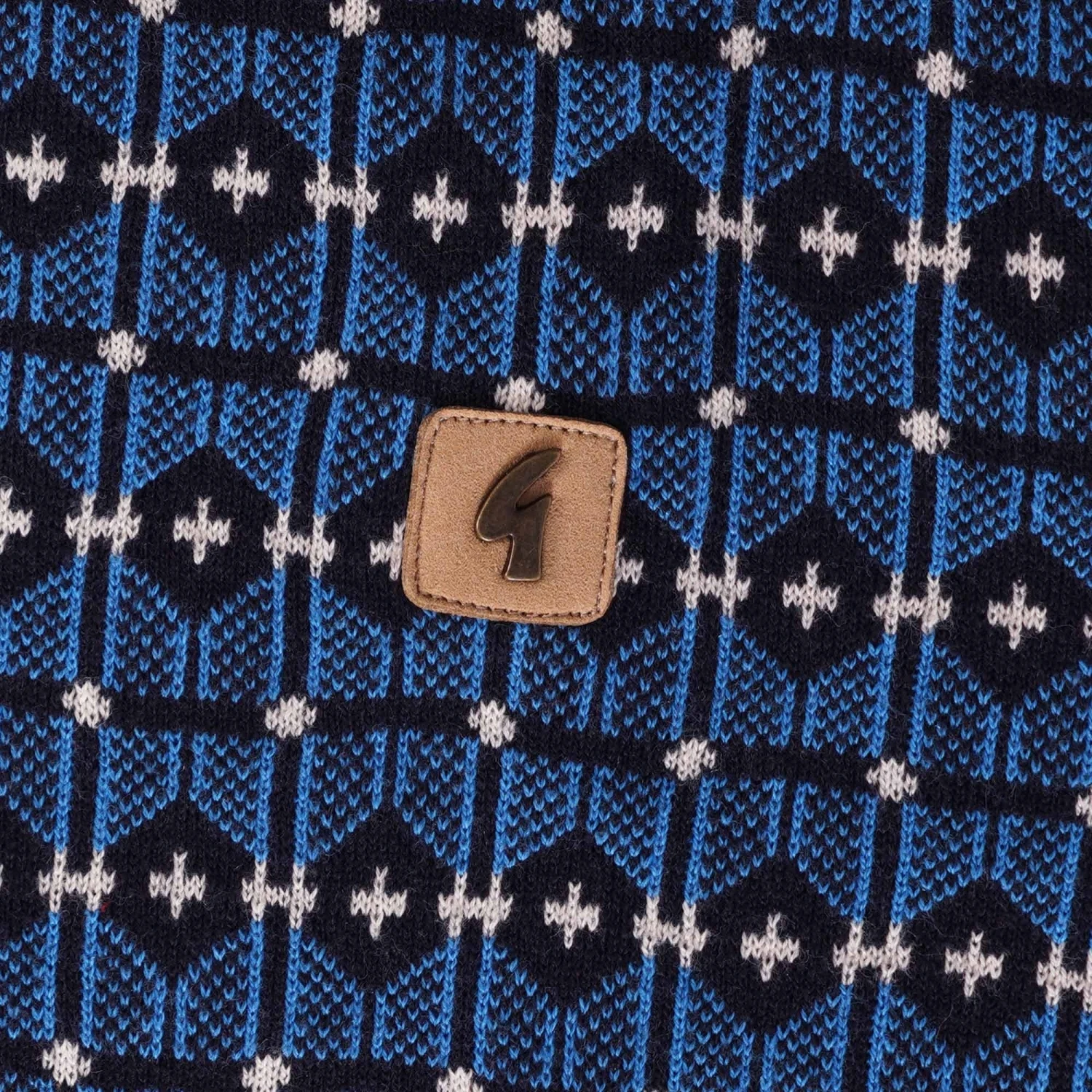 Gabicci Vintage 1973 Ernest Polo Shirt- Navy 3 Gabicci Vintage 1973 Ernest Polo Shirt- Navy - Image 3