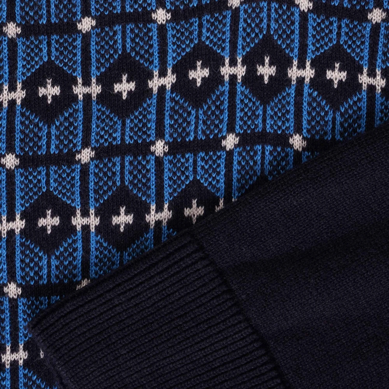 Gabicci Vintage 1973 Ernest Polo Shirt- Navy 4 Gabicci Vintage 1973 Ernest Polo Shirt- Navy - Image 4