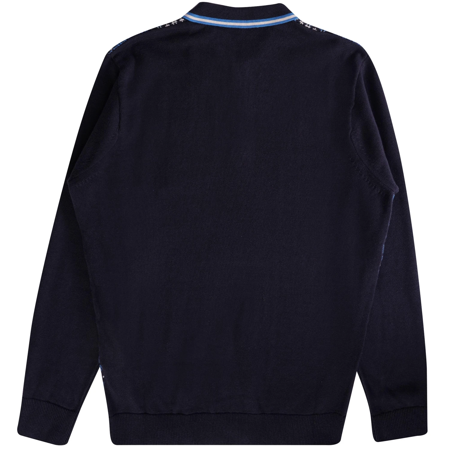 Gabicci Vintage 1973 Ernest Polo Shirt- Navy 5 Gabicci Vintage 1973 Ernest Polo Shirt- Navy - Image 5