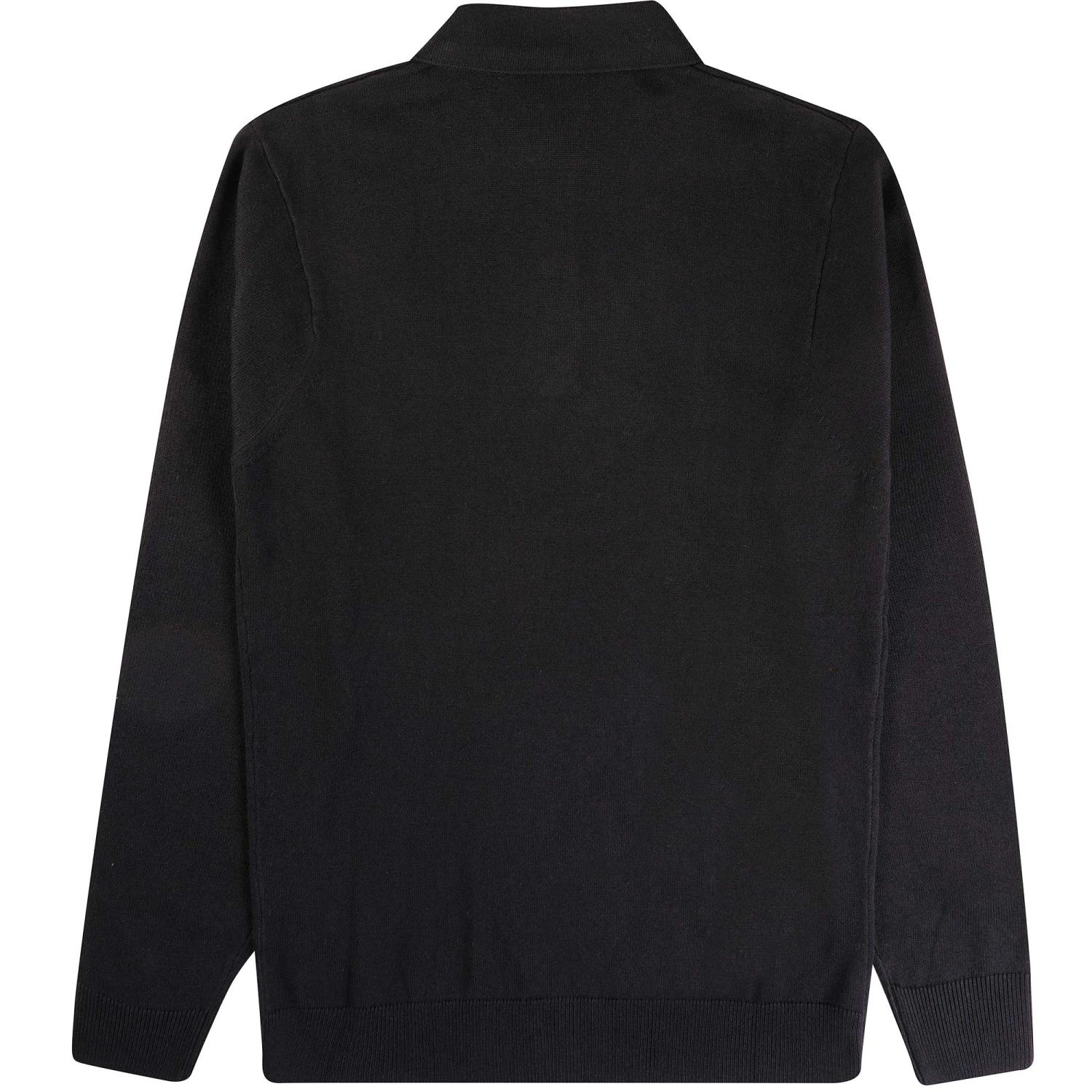 Gabicci Vintage 1973 Francesco Long Sleeved Polo Shirt - Black 4 Gabicci Vintage 1973 Francesco Long Sleeved Polo Shirt - Black - Image 4