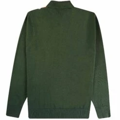 Gabicci Vintage 1973 Soda Long Sleeved Polo Shirt - Forest -Stuarts Fashion Store gabicci vintage 1973 soda long sleeved polo shirt forest p60759 901623 image