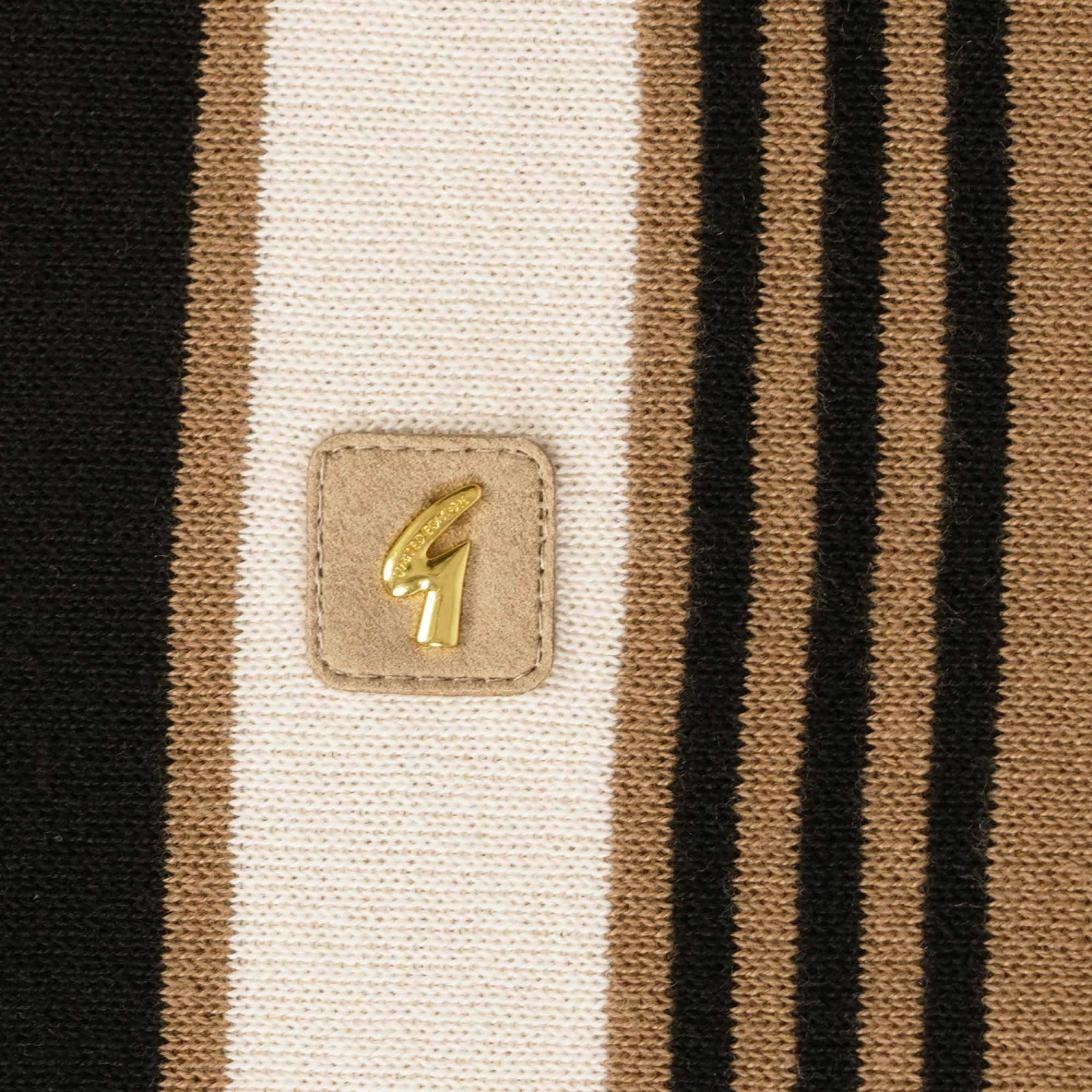 Gabicci Vintage 1973 X Stuarts Searle Polo Shirt - Camel 3 Gabicci Vintage 1973 X Stuarts Searle Polo Shirt - Camel - Image 3