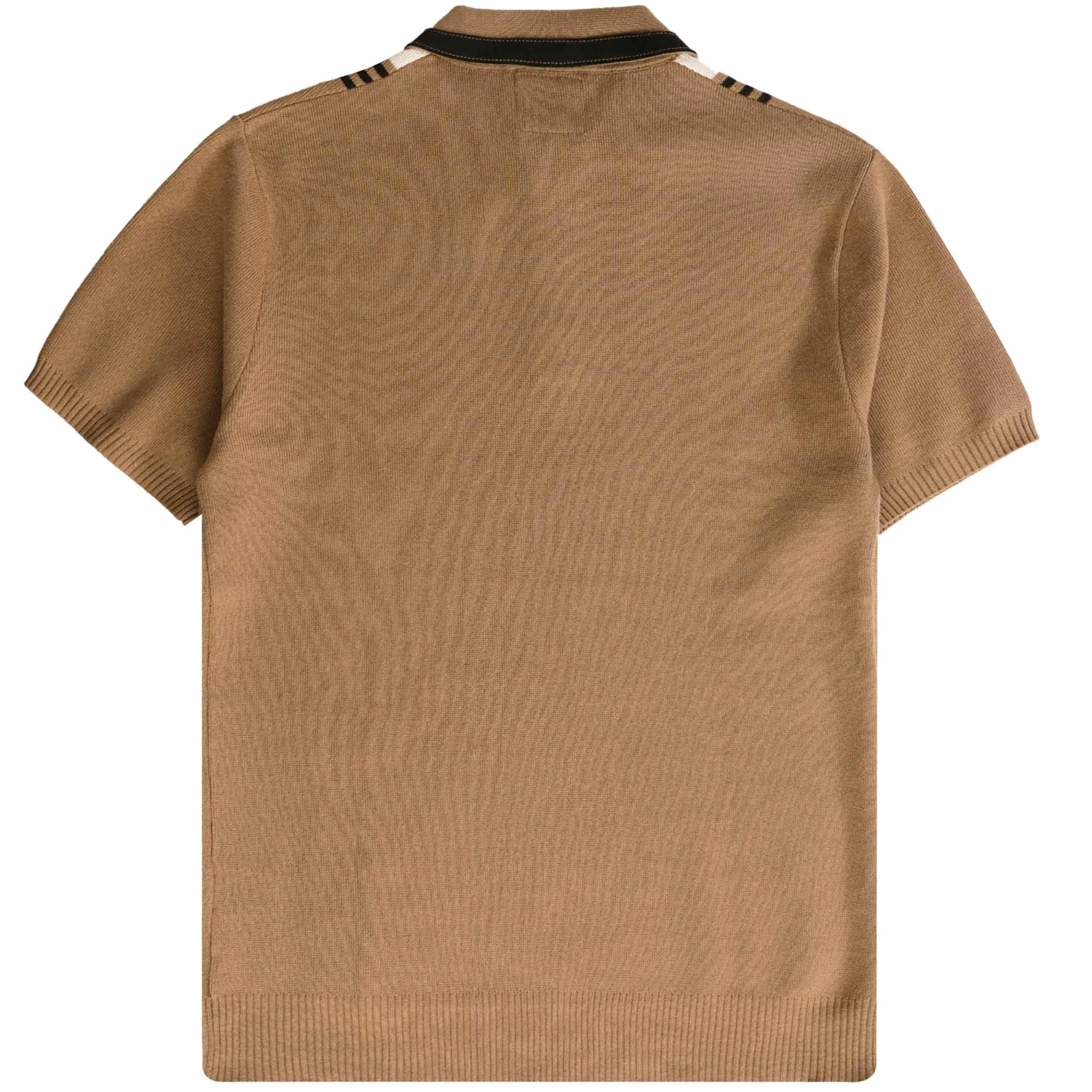 Gabicci Vintage 1973 X Stuarts Searle Polo Shirt - Camel 4 Gabicci Vintage 1973 X Stuarts Searle Polo Shirt - Camel - Image 4