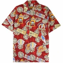 Go Barefoot Convertible-Collar Printed Cotton Shirt - Matsumoto