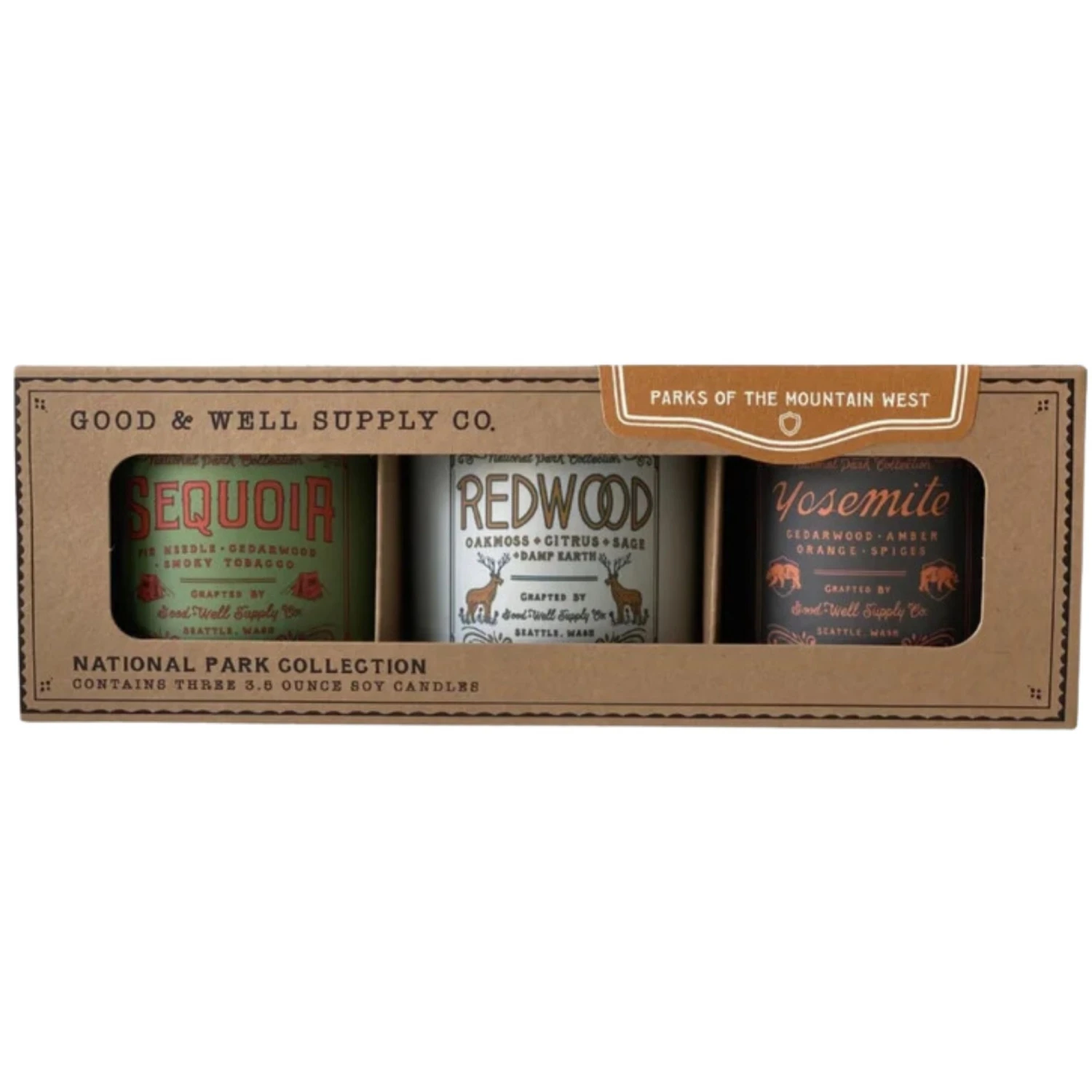 Good & Well Supply Co Parks Of The Mountain West Region Set 1 Good & Well Supply Co Parks Of The Mountain West Region Set