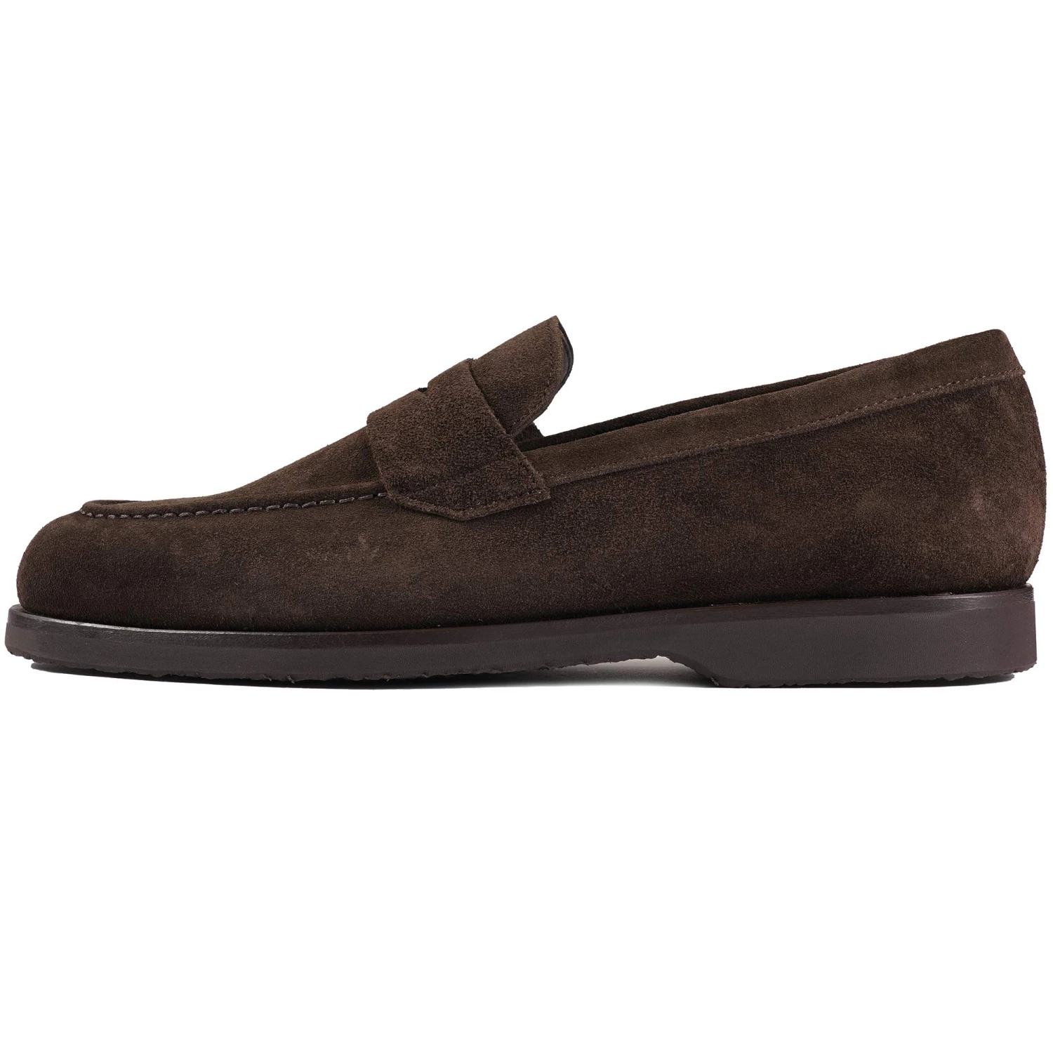 Harrys London Beck G Suede Crepe Rubber Loafers - Espresso 1 Harrys London Beck G Suede Crepe Rubber Loafers - Espresso