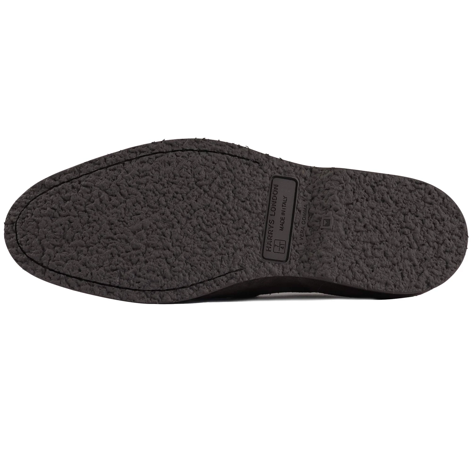 Harrys London Beck G Suede Crepe Rubber Loafers - Espresso 3 Harrys London Beck G Suede Crepe Rubber Loafers - Espresso - Image 3