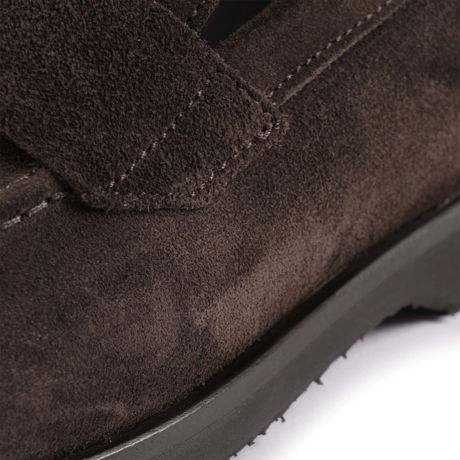 Harrys London Beck G Suede Crepe Rubber Loafers - Espresso 5 Harrys London Beck G Suede Crepe Rubber Loafers - Espresso - Image 5