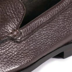Harrys London Morris Deerskin - Dark Brown -Stuarts Fashion Store harrys london morris deerskin dark brown p58151 844638 image