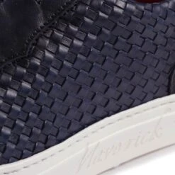 Jeffery West Apollo Woven Leather - Navy -Stuarts Fashion Store jeffery west apollo woven leather navy p59192 871683 image