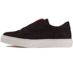 Jeffery West Apollo Woven Nubuck Leather - Dark Brown