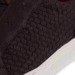 Jeffery West Apollo Woven Nubuck Leather - Dark Brown -Stuarts Fashion Store jeffery west apollo woven nubuck leather dark brown p59191 871749 image