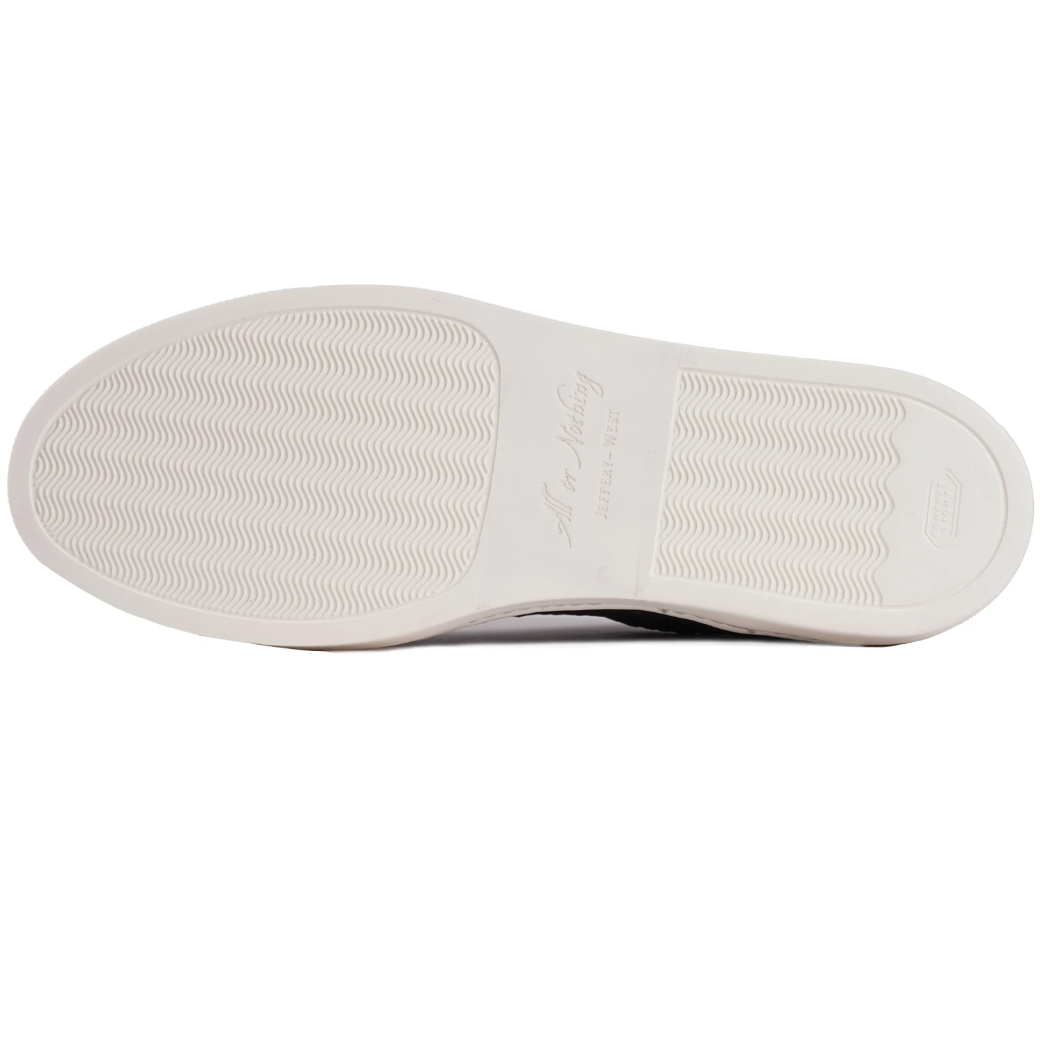 Jeffery West Apollo Woven Nubuck Leather - Navy 3 Jeffery West Apollo Woven Nubuck Leather - Navy - Image 3