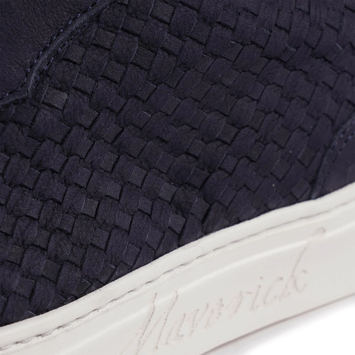 Jeffery West Apollo Woven Nubuck Leather - Navy 5 Jeffery West Apollo Woven Nubuck Leather - Navy - Image 5