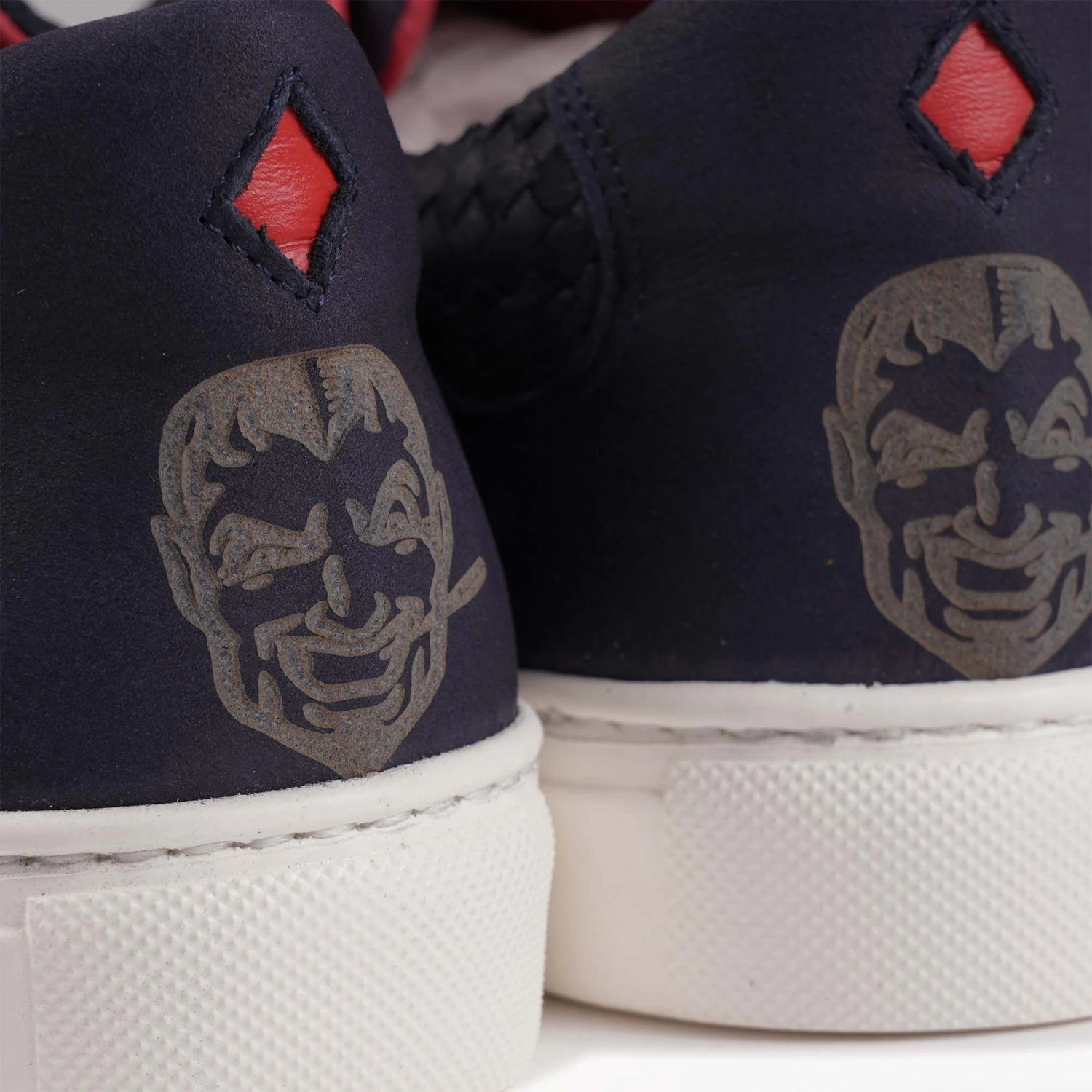 Jeffery West Apollo Woven Nubuck Leather - Navy 6 Jeffery West Apollo Woven Nubuck Leather - Navy - Image 6