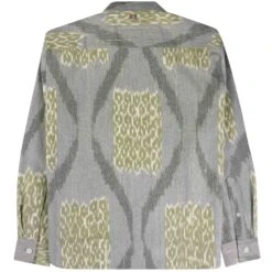 Kardo Ronen Shirt - Grey And Green -Stuarts Fashion Store kardo ronen shirt grey and green p60812 899749 image