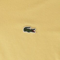 Lacoste Classic Fit Polo Shirt - Lemon 5 Lacoste Classic Fit Polo Shirt - Lemon -Stuarts Fashion Store lacoste classic fit polo shirt lemon p56174 803571 image