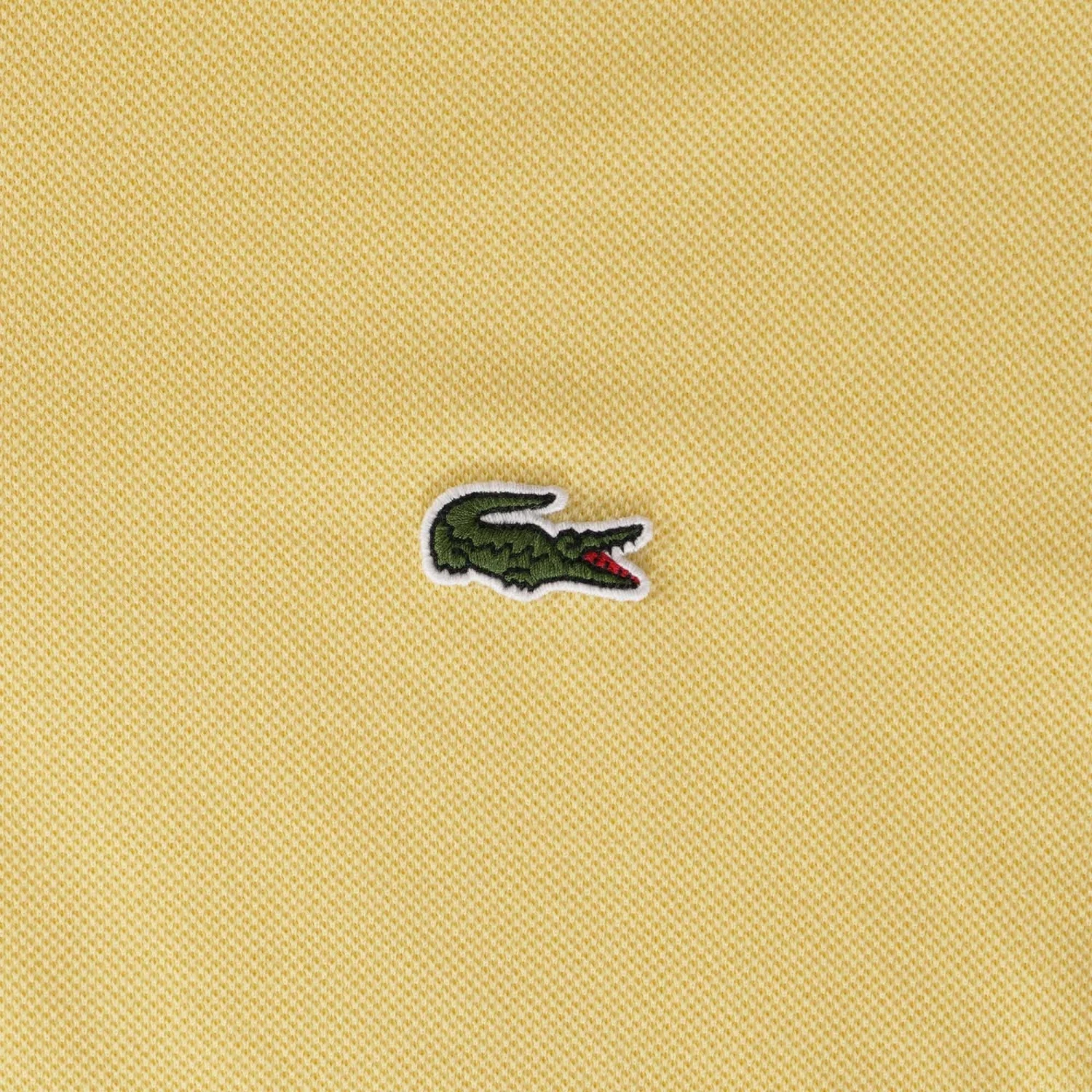 Lacoste Classic Fit Polo Shirt - Lemon 3 Lacoste Classic Fit Polo Shirt - Lemon - Image 3