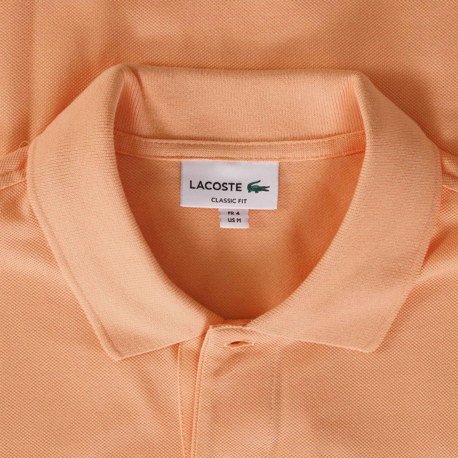 Lacoste Classic Fit Polo Shirt - Orange 2 Lacoste Classic Fit Polo Shirt - Orange - Image 2