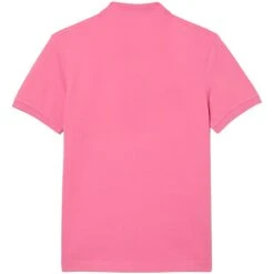 Lacoste Classic Fit Polo Shirt - Rose -Stuarts Fashion Store lacoste classic fit polo shirt rose p57220 826657 image