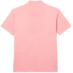 Lacoste Classic Fit Polo Shirt - Rose Pink -Stuarts Fashion Store lacoste classic fit polo shirt rose pink p57581 835939 image