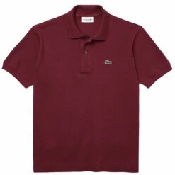 Lacoste Classic Pique Polo Shirt - Bordeaux