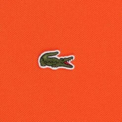 Lacoste Classic Pique Polo Shirt - Flame -Stuarts Fashion Store lacoste classic pique polo shirt flame p59508 877575 image