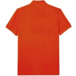 Lacoste Classic Pique Polo Shirt - Flame -Stuarts Fashion Store lacoste classic pique polo shirt flame p59508 877582 image