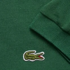 Lacoste Classic Pique Polo Shirt - Green -Stuarts Fashion Store lacoste classic pique polo shirt green p35904 280793 image