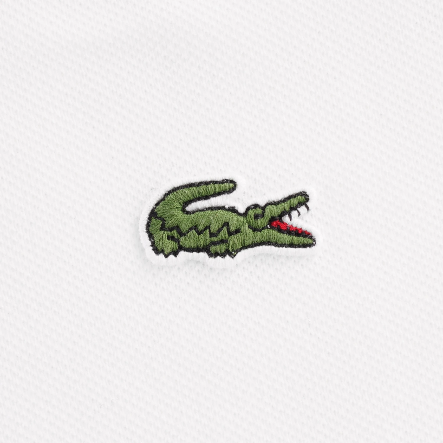 Lacoste Classic Pique Polo Shirt - White 3 Lacoste Classic Pique Polo Shirt - White - Image 3