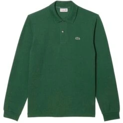 Lacoste Long Sleeve Polo Shirt - Vert Fonce