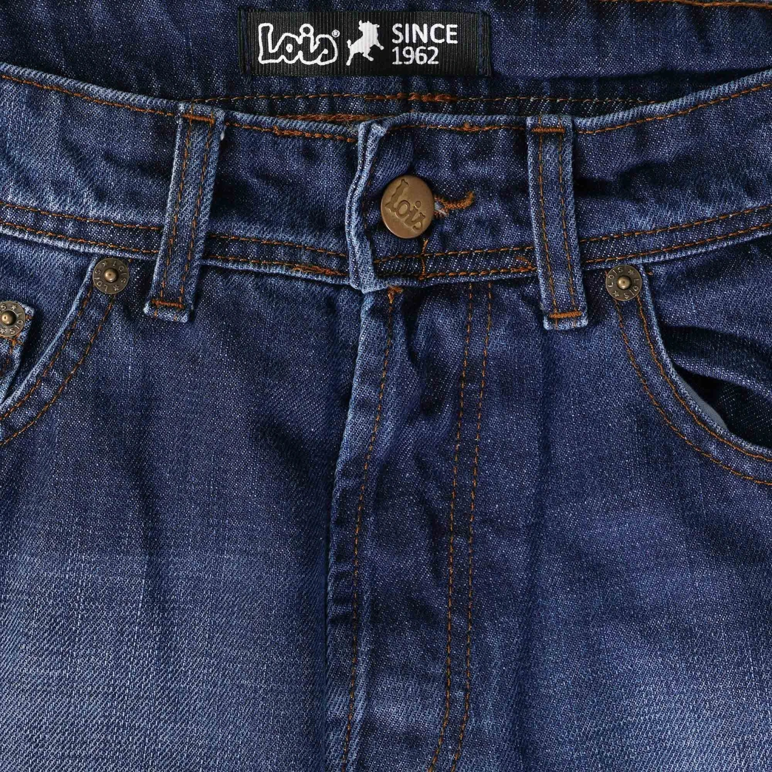 Lois Jeans Marvin Denim Jeans - Dark Stone 2 Lois Jeans Marvin Denim Jeans - Dark Stone - Image 2