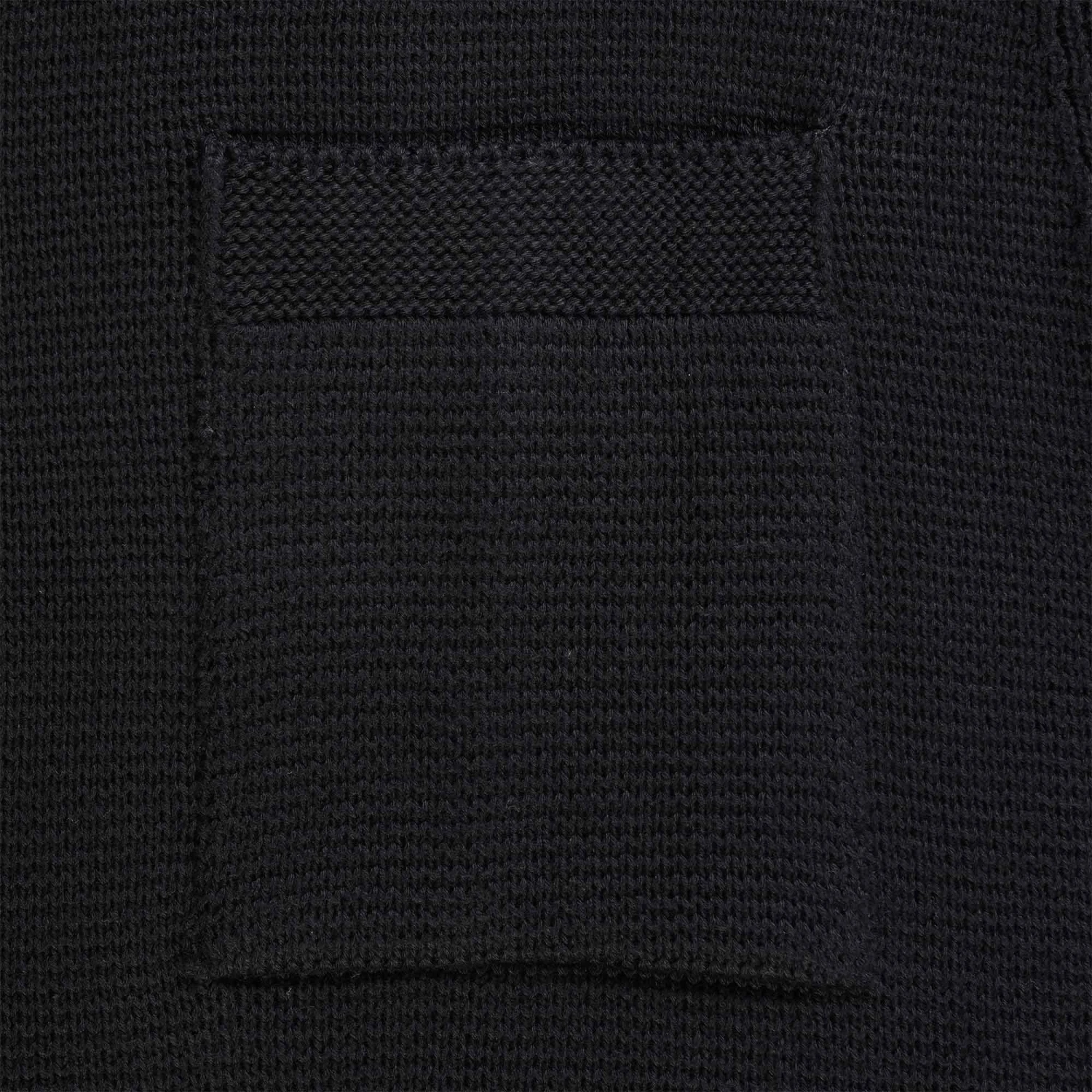 Ma Strum Milano Knit Roll Neck Jumper - Jet Black 3 Ma Strum Milano Knit Roll Neck Jumper - Jet Black - Image 3
