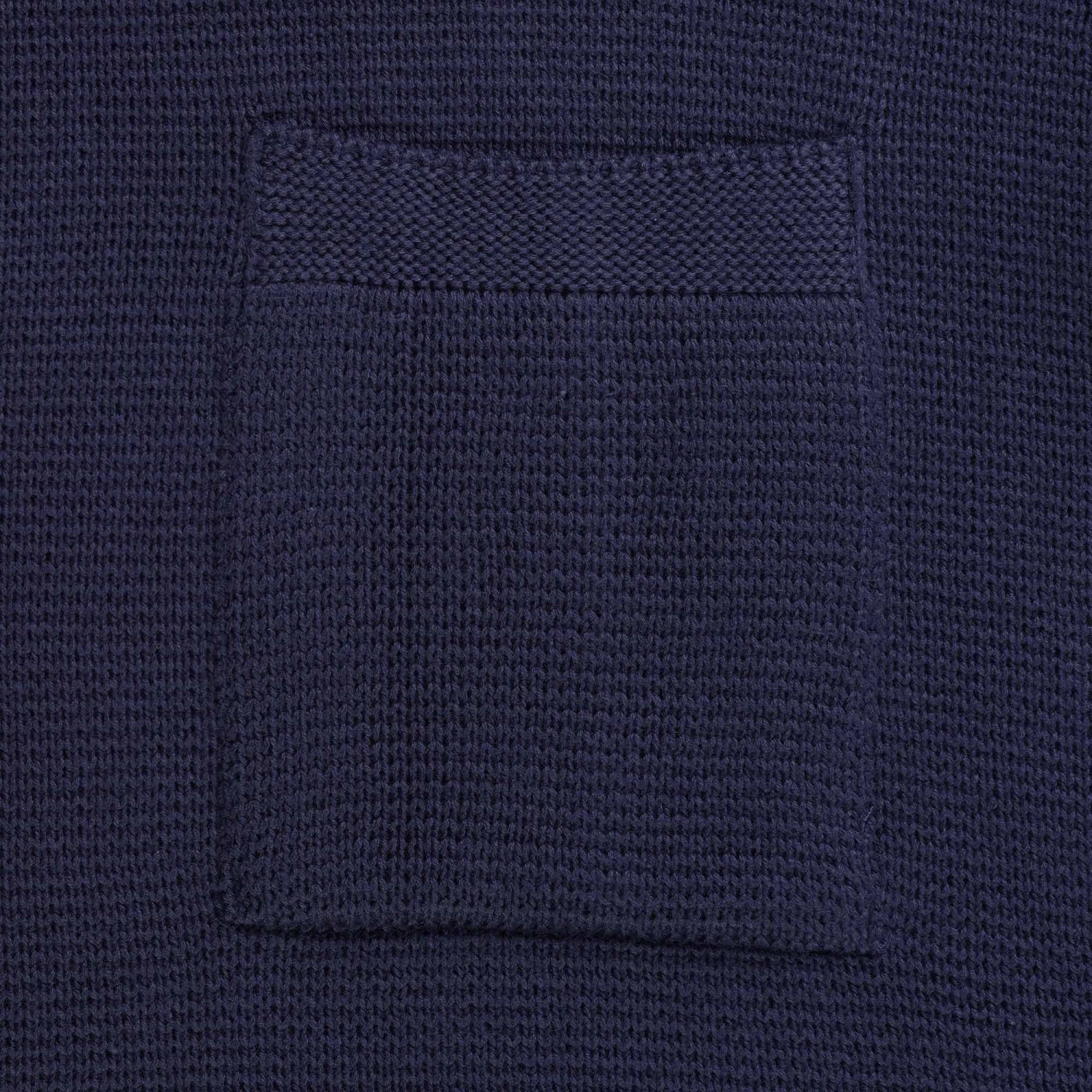 Ma Strum Milano Knit Roll Neck Jumper - True Navy 3 Ma Strum Milano Knit Roll Neck Jumper - True Navy - Image 3