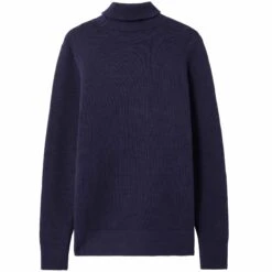 Ma Strum Milano Knit Roll Neck Jumper - True Navy 7 Ma Strum Milano Knit Roll Neck Jumper - True Navy -Stuarts Fashion Store ma strum milano knit roll neck jumper true navy p59682 882262 image